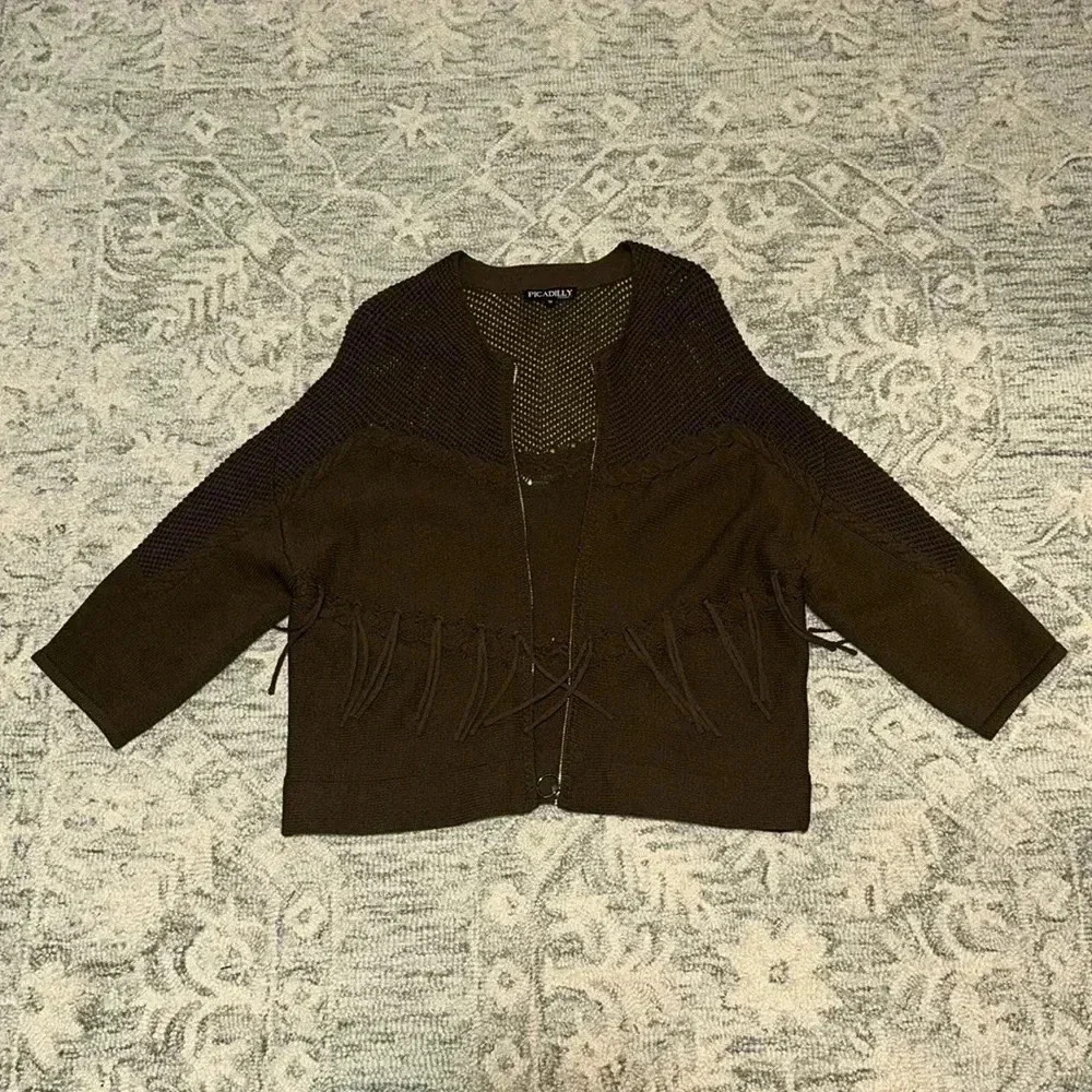Picadilly Canada Fringe Top